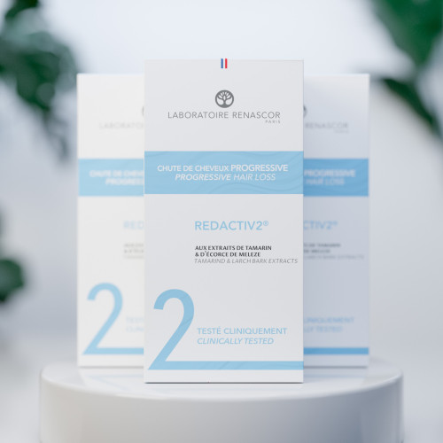 Cure Densifiant – Lot de 3 REDACTIV® 2 contre la chute de cheveux